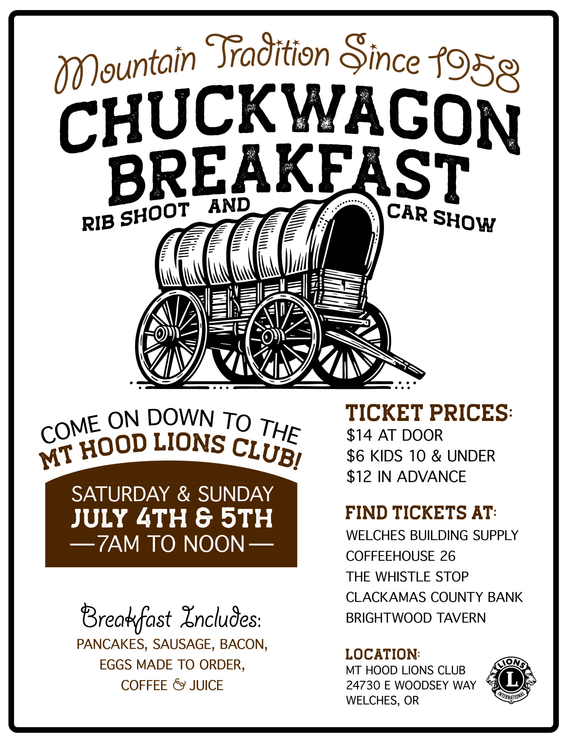 Chuckwagon Breakfast