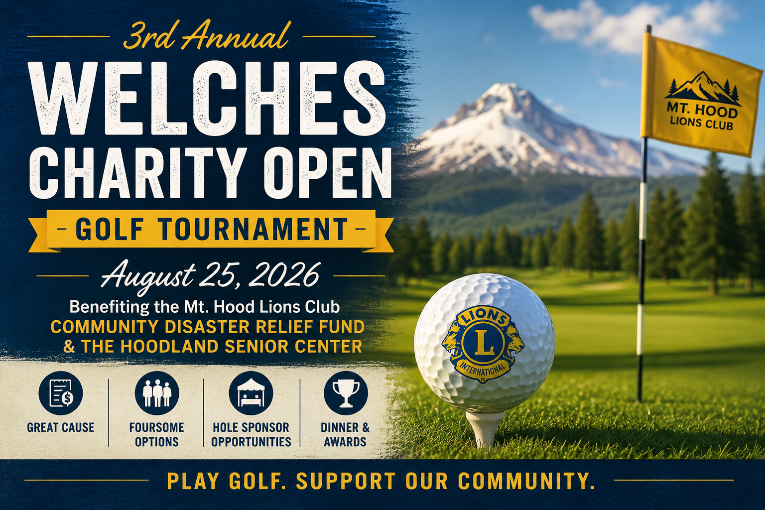 3rd Annual Welches Charity Open