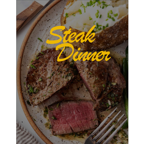 Member's Steak Dinner