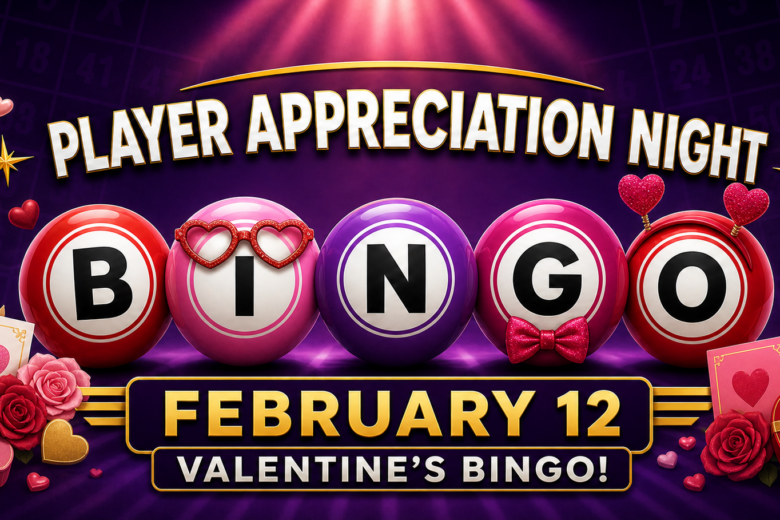 Valentine’s Player Appreciation Bingo