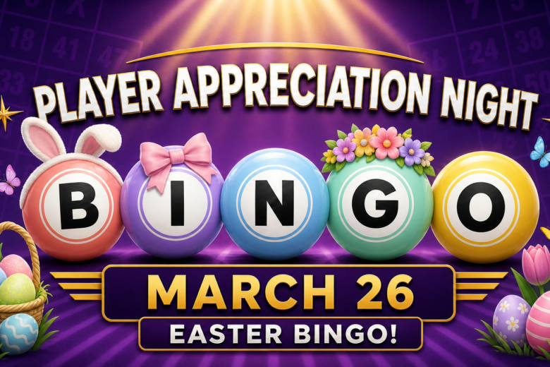 Easter Player Appreciation Bingo