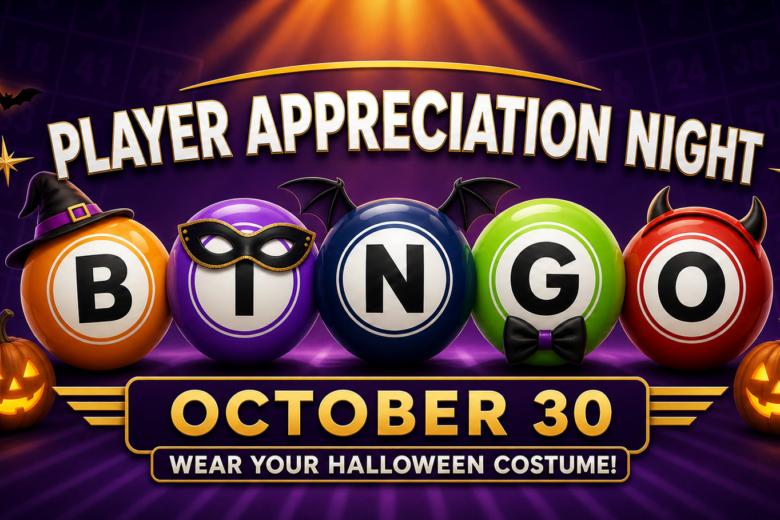 Halloween Player Appreciation Bingo